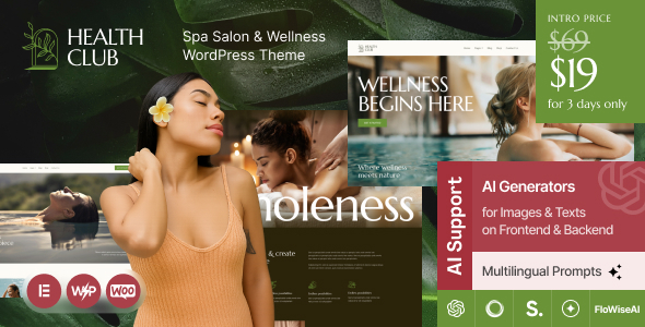 Health Club (ThemeForest)