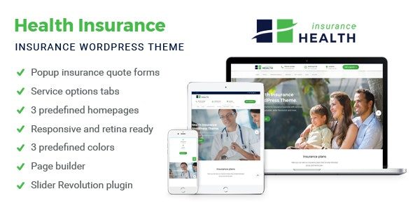Health Insurance (ThemeForest)