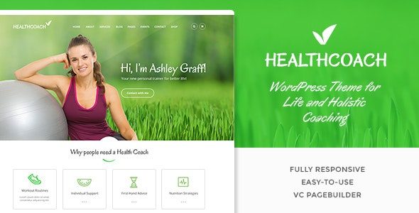 HealthCoach (ThemeForest)