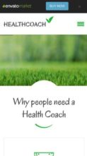 HealthCoach (StylemixThemes) (screenshot mobile)