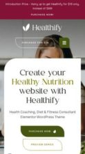 Screenshot Mobile Healthify (Ccmsmasters) - (screenshot mobile)
