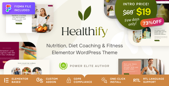 Healthify (ThemeForest)