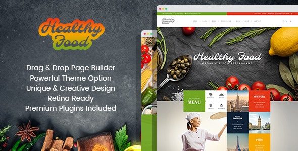 Healthy Food (ThemeForest)