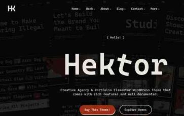 Hektor (screenshot desktop)