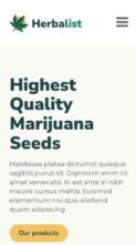 Herbalist (Rayoflightthemes) - (screenshot mobile)