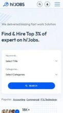 HiJobs (screenshot mobile)