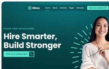 Hireo (screenshot desktop)