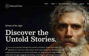 HistoryPress (screenshot desktop)