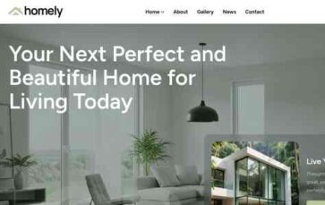 Homely (ReacThemes) - (screenshot desktop)