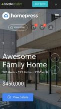 HomePress (StylemixThemes) (screenshot mobile)