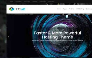Hostme (screenshot desktop)