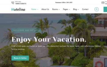 Hotelina (screenshot desktop)