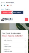 Houzillo (screenshot mobile)