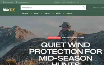 Huntix (screenshot desktop)