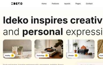 Ideko (screenshot desktop)