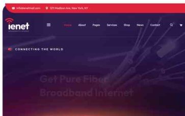 Ienet (screenshot desktop)