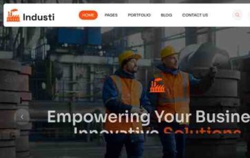 Industi (screenshot desktop)