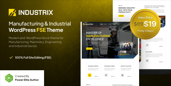 Industrix (Jegtheme) (ThemeForest)