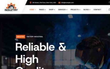 Induztry (screenshot desktop)