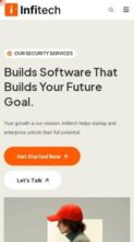 Infitech (Gramentheme) - (screenshot mobile)