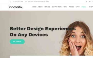 Innovatik (screenshot desktop)