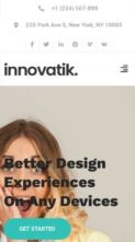 Innovatik (screenshot mobile)