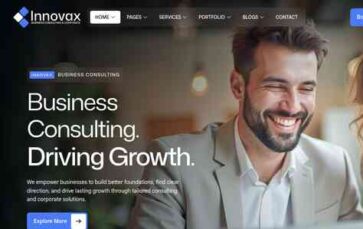 Innovax (screenshot desktop)