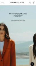 InnoveCouture (screenshot mobile)