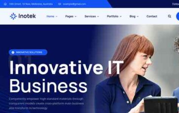 Inotek (screenshot desktop)