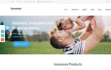 Insurance Agency (screenshot desktop)