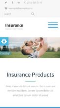 Insurance Agency (screenshot mobile)