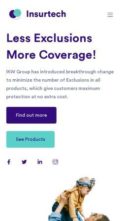 Insurtech (screenshot mobile)