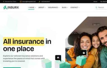 Insurx (screenshot desktop)