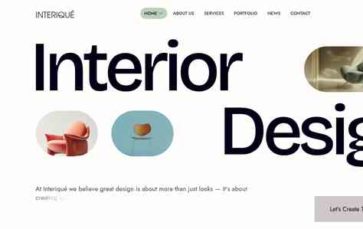 Interique (screenshot desktop)
