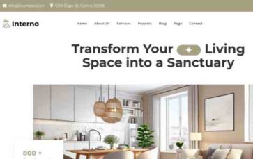 Interno (ThemePure) (screenshot desktop)