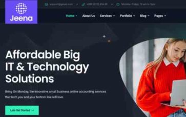 Jeena (screenshot desktop)