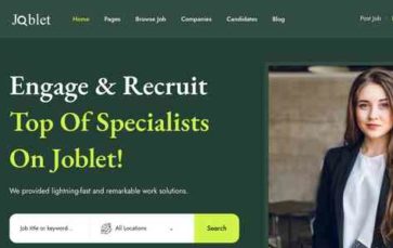 Joblet (screenshot desktop)