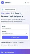 Jobnetic (screenshot mobile)