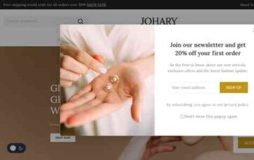 Johary (screenshot desktop)