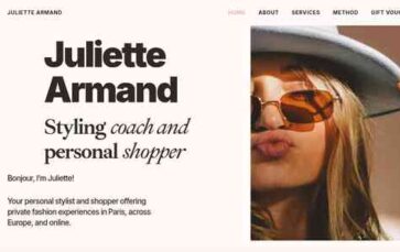 Juliette (OKThemes) - (screenshot desktop)