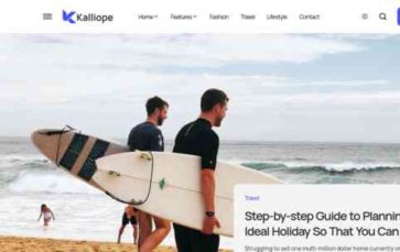 Kalliope (screenshot desktop)