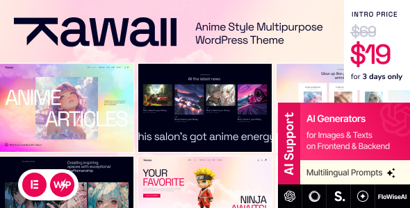 Kawaii (ThemeForest)