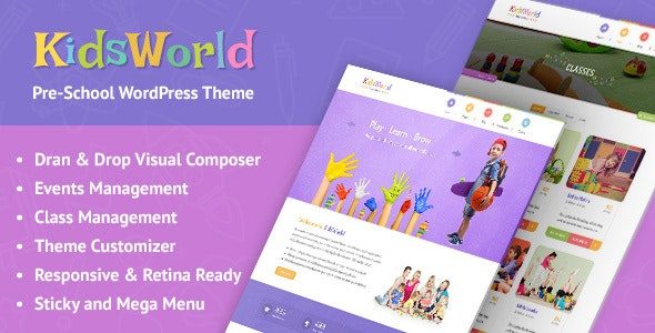 Kids World (ThemeForest)