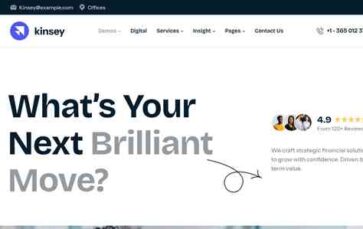 Kinsey (Opal WP) - (screenshot desktop)