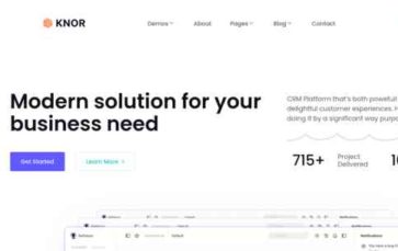 Knor (screenshot desktop)
