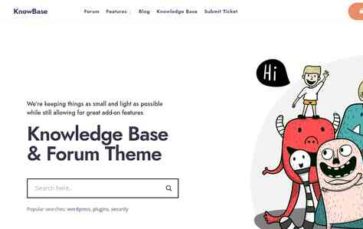 KnowBase (screenshot desktop)