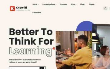 Knowlifi (screenshot desktop)