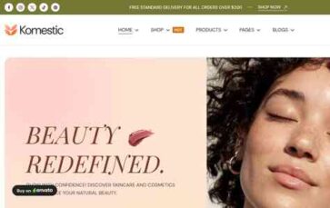 Komestic (screenshot desktop)