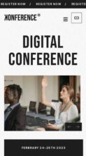 Konference (screenshot mobile)
