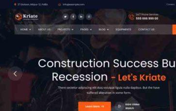 Kriate (screenshot desktop)